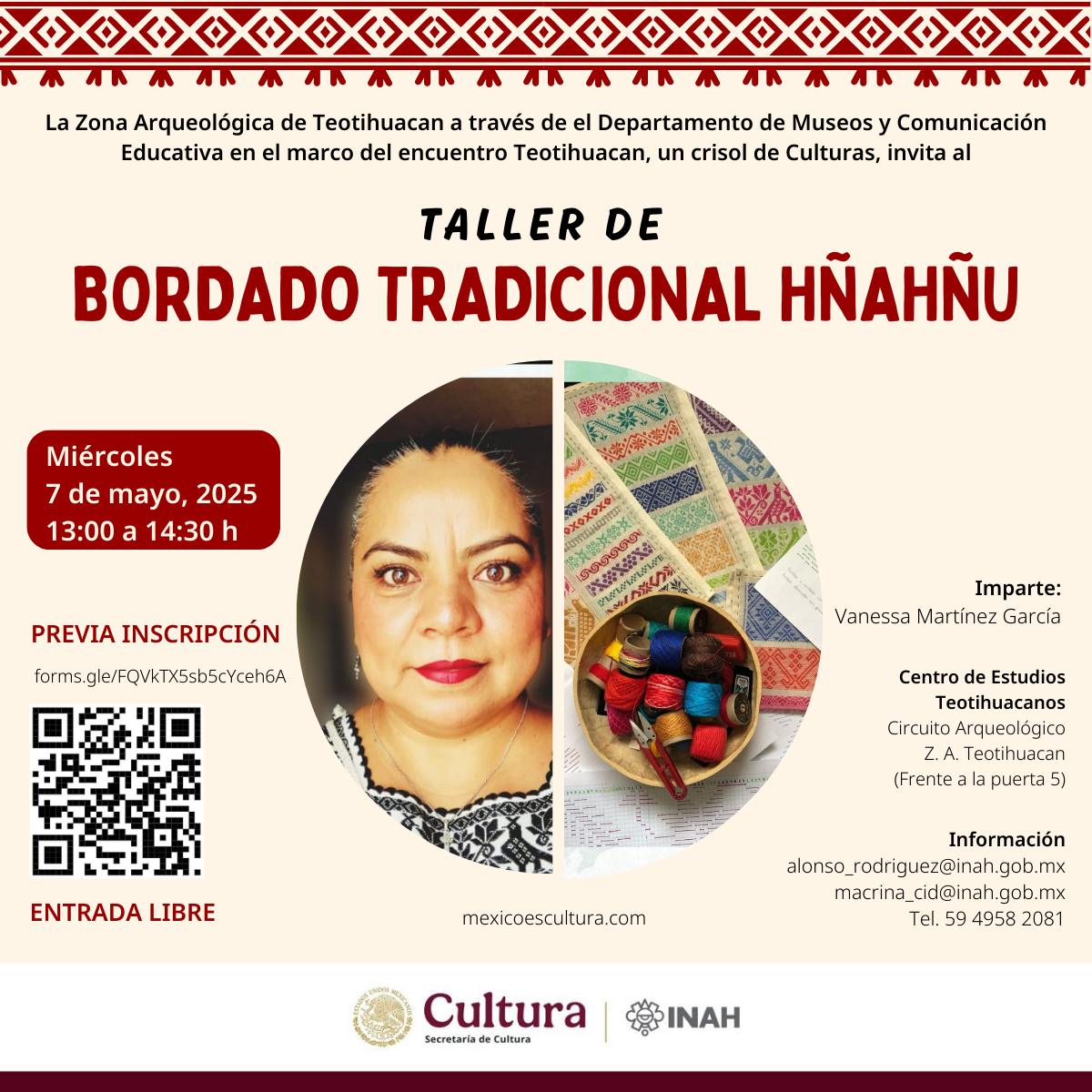 Taller de bordado tradicional HÑÄHÑÜ
