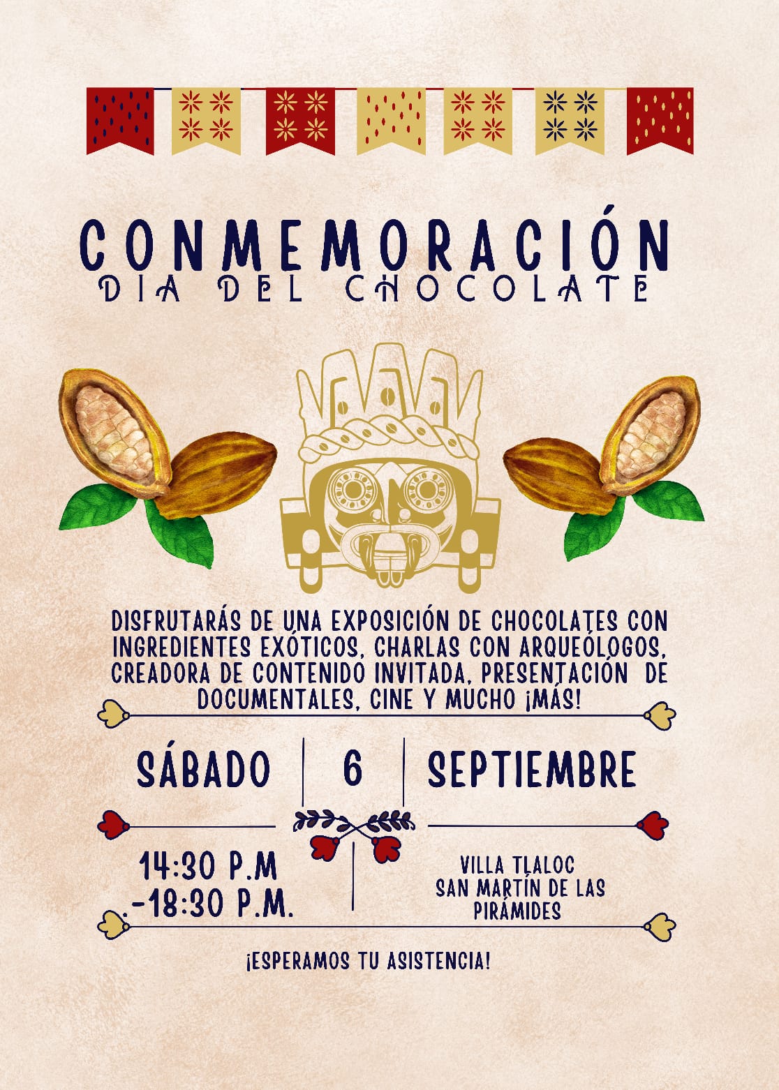 Día del Chocolate en Villa Tlaloc