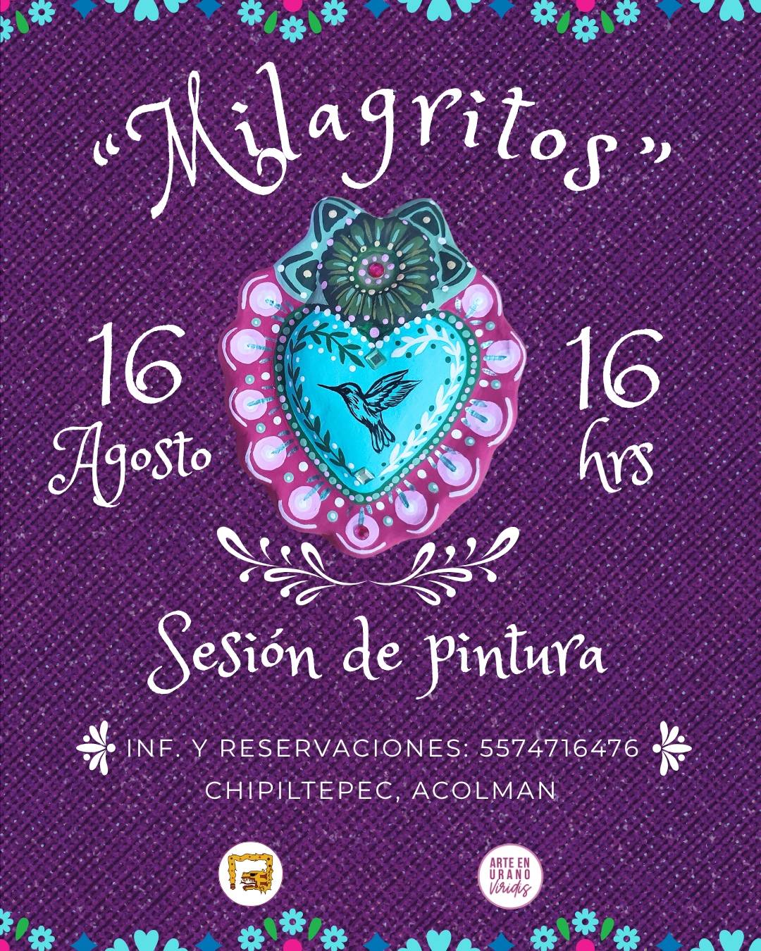 Sesión de pintura “Milagritos”