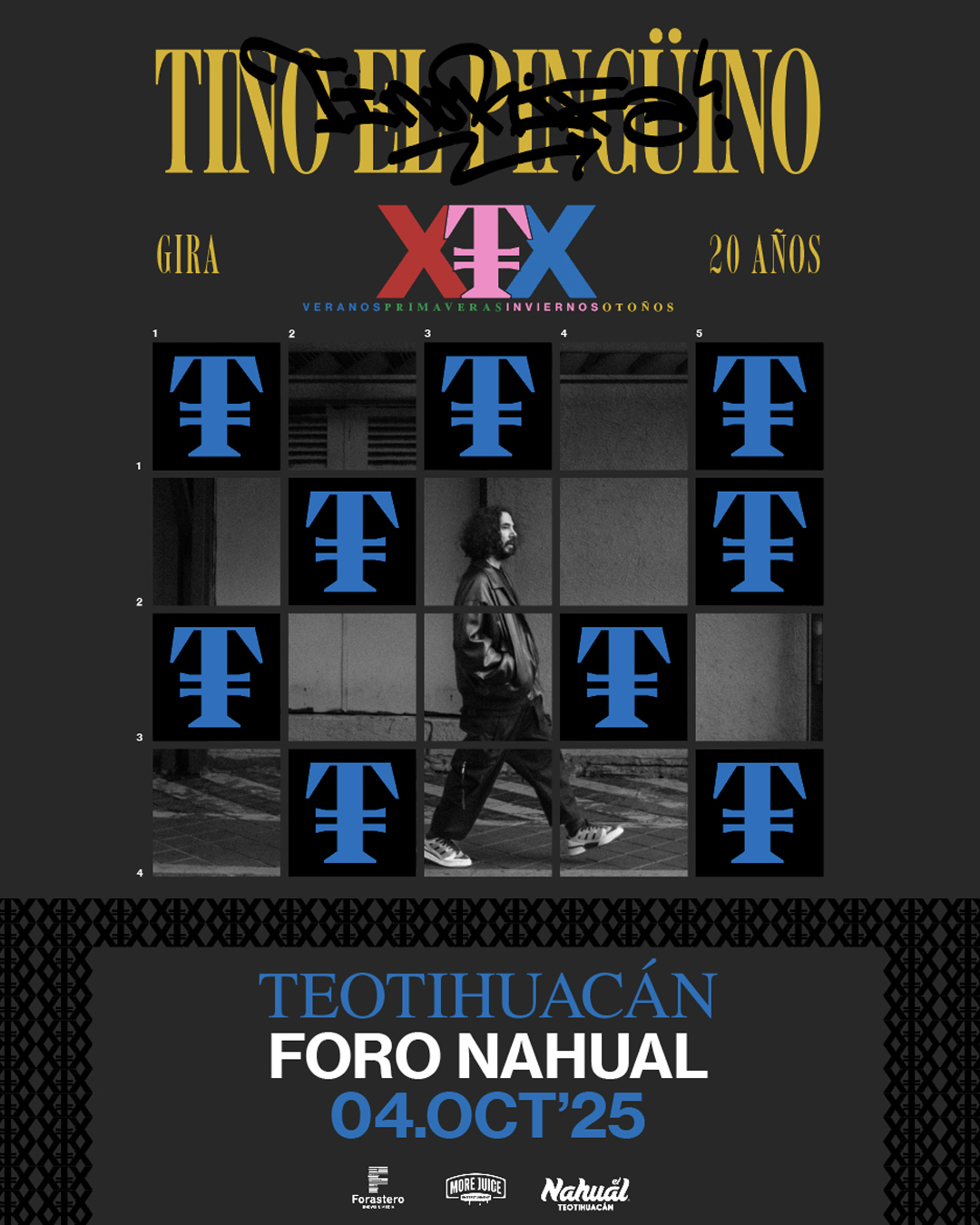 Tino El Pingüino en Teotihuacán