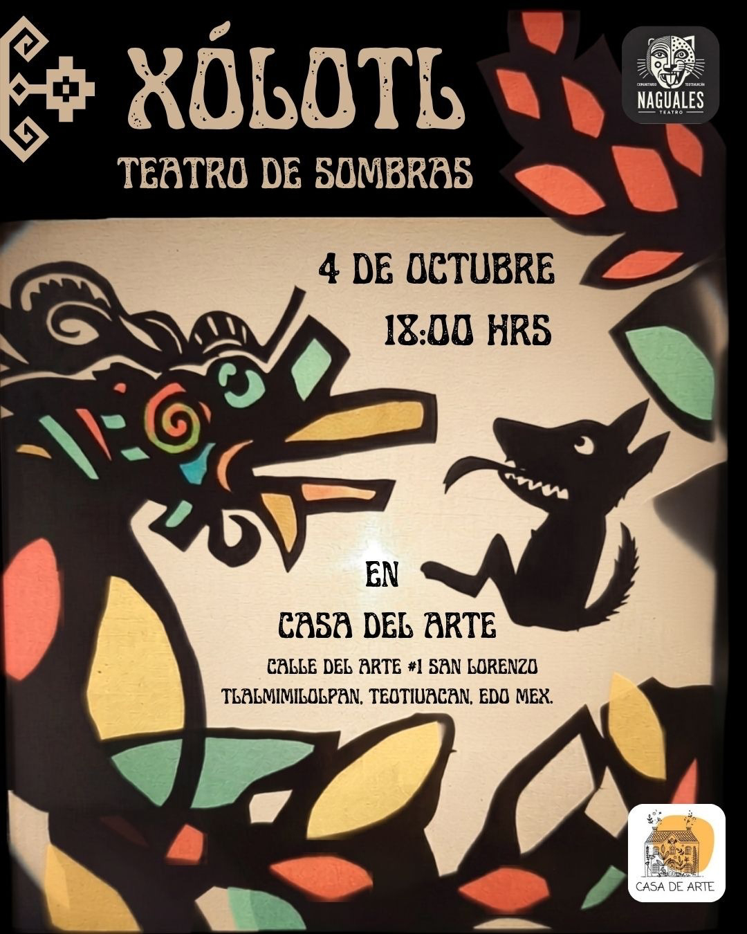 XÓLOTL: Teatro de sombras