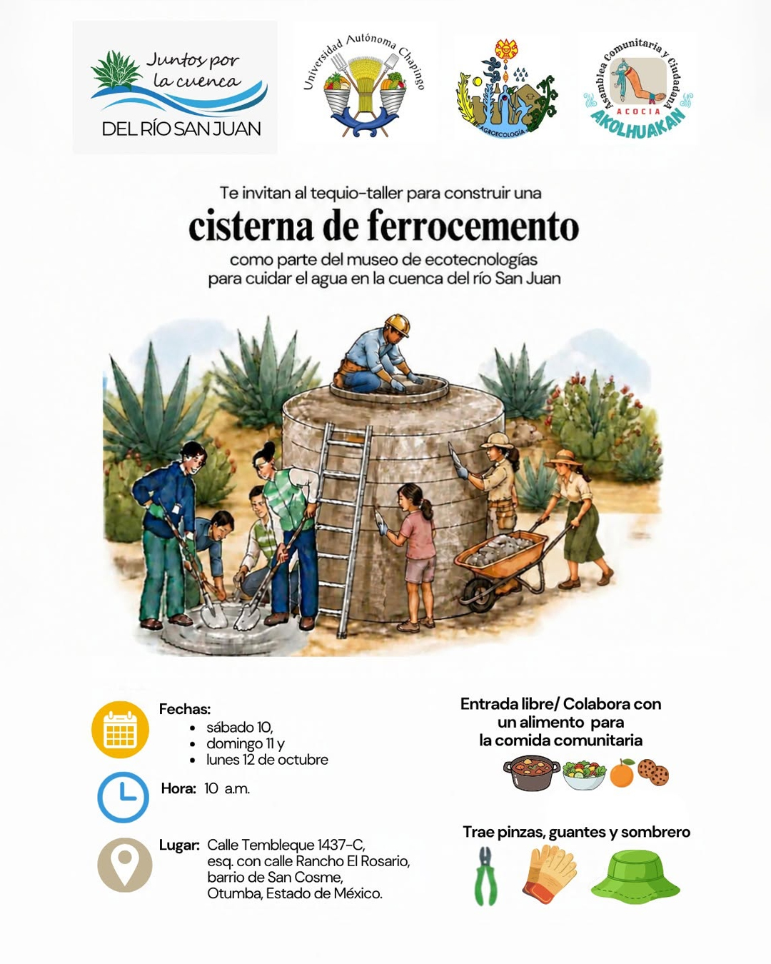 Taller- Construcción cisterna de ferrocemento